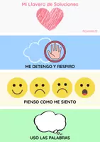 Vista previa - Refuerzo / NEE / Materiales de apoyo - Llavero de Resolución de Conflictos - Portada
