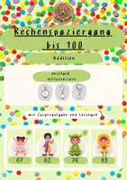 Vorschau - Arbeitsblätter - Rechenspaziergang ZR 100 Addition Fasching - Deckblatt