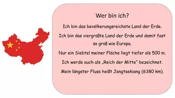 Vorschau - Stundenentwürfe - Orientierung in China - Seite 1