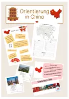 Vorschau - Stundenentwürfe - Orientierung in China - Deckblatt