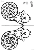 Vorschau - Mal- und Bastelvorlagen - Ostern Basteln Kunstunterricht (Kindergarten, Klasse 1, Förderschule) - Seite 3