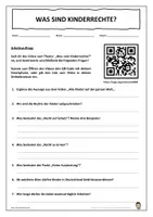 Vorschau - Unterrichtsreihen - Was sind Kinderrechte - Homeschooling - Deckblatt