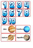 Προεπισκόπηση - Flashcards - Πακέτο υλικού για το διάστημα και τους πλανήτες - Σελίδα 2