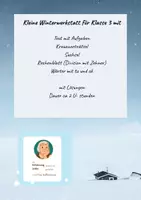 Vorschau - Arbeitsblätter - Kleine Winterwerkstatt 3 - Deckblatt