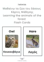 Προεπισκόπηση - Flashcards - Κάρτες με τα Ζώα του Δάσους | Δίγλωσσα Αγγλικά & Ελληνικά - Σελίδα 3