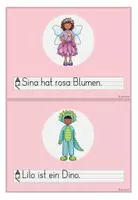 Vorschau - Arbeitsblätter - Laufdiktat Fasching - Flex und Flora Buchstabenhefte 1 & 2 - Seite 3