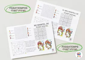 Vista previa - Juegos / Gamificación - PASATIEMPOS:PASSATEMPS CARNAVAL - Portada