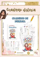Vista previa - Hojas de trabajo - Cuaderno de dislexia - Portada