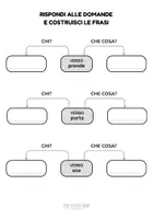 anteprima - Esercizi - La Frase: Chi? Che cosa? - Pagina 3