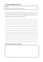 Vorschau - Arbeitsblätter - Weiterschreibgeschichte Die Faschingsüberraschung - Deckblatt