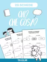 anteprima - Esercizi - La Frase: Chi? Che cosa? - Pagina di copertina