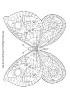 Vorschau - Mal- und Bastelvorlagen - Schmetterlinge Mandalas - Seite 2