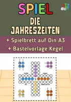 Vorschau - Spiele - JAHRESZEITEN - LERNSPIEL - Deckblatt