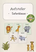 Vorschau - Poster - Safariklasse: Aufsteller (Kl. 1-4) - Deckblatt