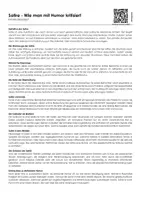 Vorschau - Arbeitsblätter - Satire - Wie man mit Humor kritisiert (Infotext und Übungen) - Seite 1
