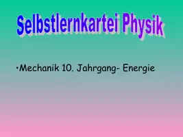 Vorschau - Spiele - Selbstlernkartei Physik - Seite 1