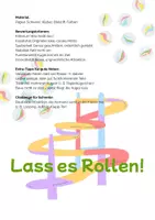 Vorschau - Stundenentwürfe - Technik und Design Projekt - Kugelbahn aus Papier - Seite 1