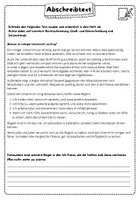 Vorschau - Arbeitsblätter - Denkzettel & Abschreibtext – Reflexion bei Unterrichtsstörungen (Kl. 5–8) - Seite 1