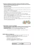 Vorschau - Arbeitsblätter - Klassenarbeit Deutsch Klasse 7/8 - Wortarten & Grammatik im weihnachtlichen Kontext (mit Lösungen) - Seite 2