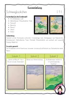 Vorschau - Stundenentwürfe - Kunst im FRÜHLING: Schneeglöckchen - Seite 3