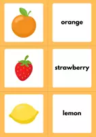 Vorschau - Spiele - Fruit Matching Game: Vocabulary (English) - Seite 2