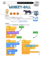 Vorschau - Unterrichtsreihen - Scratch | Einfach programmieren lernen | Spielanleitung | Monkey-Ball - Seite 3