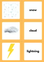 Vorschau - Spiele - Weather Matching Game: Vocabulary (English) - Seite 2