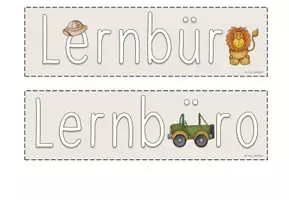 Vorschau - Poster - Safariklasse: Lernbüro (Kl. 1-4) - Seite 3