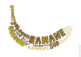 Vorschau - Arbeitsblätter - Typografie-Obst und Gemüse im Kunstunterrricht in der Sek 1, Gestalten mit Schrift in der Sekundarstufe 1, Kunst Klasse 6, Kunst Klasse 7 - Seite 3