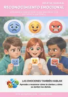 Vista previa - Hojas de trabajo - BOLETÍN SEMANAL RECONOCIMIENTO EMOCIONAL - página 1