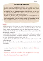 Vorschau - Stationenlernen - Rabe und Fuchs 🦊 - FABEL - Arbeitsblätter + Lösungen - Seite 2