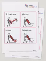 Vorschau - Präsentationen/Tafelbilder - Tafelmaterial Arbeitsaufträge (Anfangsunterricht & DaZ) - Deckblatt