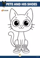 Vorschau - Arbeitsblätter - Pete and his shoes: : Storytime Worksheets & flipbook & mini book & Final Tasks - Seite 3