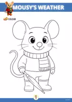 Vorschau - Arbeitsblätter - MOUSY'S WEATHER: Complete Storytime Pack - Seite 3