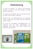 Vorschau - Stundenentwürfe - Materialpaket Schreibzeit, Autorenrunde und Schreibberatung nach Beate Leßmann - Seite 3