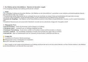 Vorschau - Mal- und Bastelvorlagen - Märchen zum Lesen & Ausmalen – Das Mädchen mit den Schwefelhölzern (+ Fragen + Präsentation) - Seite 2