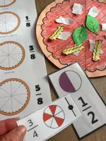anteprima - Materiale di supporto/inclusione - GIOCHIAMO CON LE FRAZIONI ( 5 ATTIVITA') - Pagina di copertina
