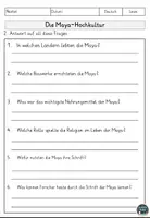 Vorschau - Arbeitsblätter - PAKET: Altes Ägypten Sachtext, Lesen und Verstehen Arbeitsblätter mit Lesetext, Fragen - Seite 3