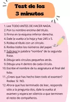 Vista previa - Fichas informativas / Documentos de lectura - Test de los 3 minutos - Portada