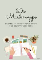 Vorschau - Arbeitsblätter - Deckblatt für die Musikmappe - Deckblatt