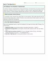 Vorschau - Arbeitsblätter - How to Write a Conclusion – Argumentative Essays (Sek II / Abitur) - Repition Argumentative Writing - Seite 3