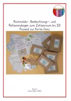Vorschau - Arbeitsblätter - Rückmelde- und Beobachtungbögen: Zahlenraum bis 20 - Deckblatt