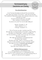 Vorschau - Spiele - Rechenspaziergang Klasse 2: Einmaleins mit 5 und 10. Multiplikation im Frühling. 1x1 - Seite 2