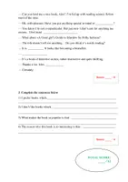 Попередній перегляд - ДІАГНОСТИЧНА РОБОТА №5 (5.2). 2025-2026 Н. Р. FORM 8. ГР 2 (ДОСЛІДЖУЄ МОВЛЕННЯ) UNIT 5. DO YOU NEED A BOOK? (ЗА ПІДРУЧНИКОМ О. КАРПЮК) + ВІДПОВІДІ - Сторінка 2