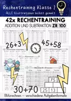 Vorschau - Arbeitsblätter - Rechentraining ZR 100 | Addition & Subtraktion | Tägliche Übung Klasse 2 - Deckblatt