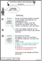 Vorschau - Arbeitsblätter - Schriftliche Addition Selbstlernheft - Seite 2