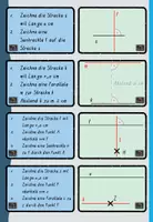 Vorschau - Aufgabenkarten - Aufgabenkarten Geometrie: Senkrechte und Parallele zeichnen - Seite 3