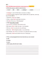 Попередній перегляд - ДІАГНОСТИЧНА РОБОТА №5(5.4). 2025-2026 Н. Р. FORM 8. DO YOU NEED A BOOK? ГР 4 (ПИСЬМОВА ВЗАЄМОДІЯ) (ЗА ПІДРУЧНИКОМ О. КАРПЮК) + ВІДПОВІДІ - Сторінка 3