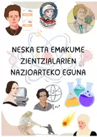 Vista previa - Fichas informativas / Documentos de lectura - EMAKUME ZIENTZIALARIEN NAZIOARTEKO EGUNA Otsailak 11 - Portada