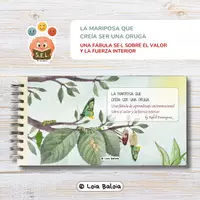Vista previa - Refuerzo / NEE / Materiales de apoyo - La mariposa que creía ser oruga | Socioemocional - Portada